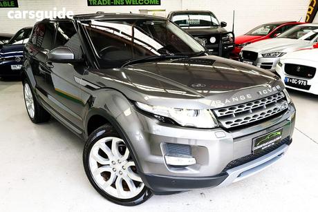 Grey 2015 Land Rover Range Rover Evoque Wagon Sd4 Prestige
