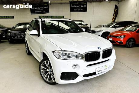 White 2016 BMW X5 Wagon Xdrive 30D