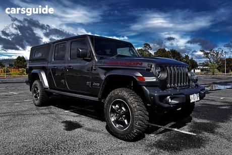 Grey 2020 Jeep Gladiator Dual Cab Utility Rubicon (4X4)