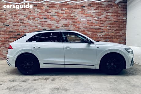 White 2021 Audi Q8 Wagon 50 Tdi Quattro S Line Mhev