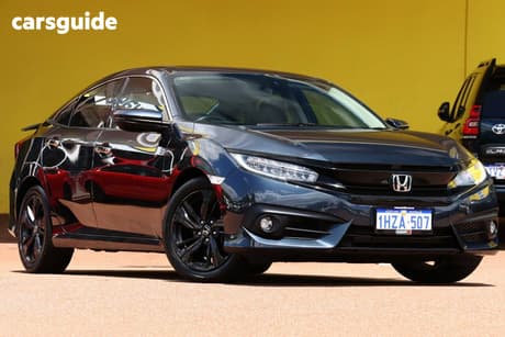 Blue 2017 Honda Civic Sedan Rs