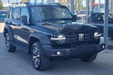 Black 2025 GWM Tank 300 Wagon Ultra Diesel