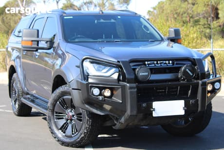 Grey 2021 Isuzu D-MAX Crew Cab Utility X-Terrain (4X4)