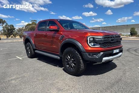 Orange 2022 Ford Ranger Double Cab Pick Up Raptor 3.0 (4X4)