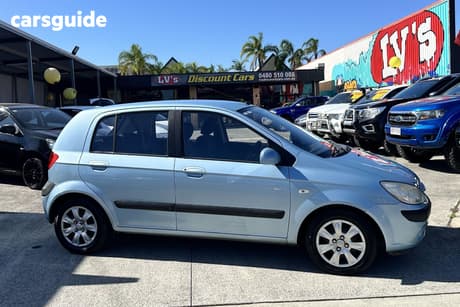 Blue 2007 Hyundai Getz Hatchback 1.6