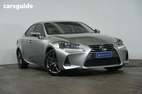 Silver 2017 Lexus IS200T Sedan Luxury