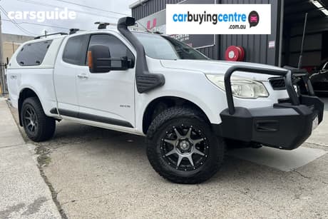 White 2013 Holden Colorado Space Cab Pickup Ltz (4X4)