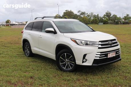 White 2018 Toyota Kluger Wagon Gxl (4X4)