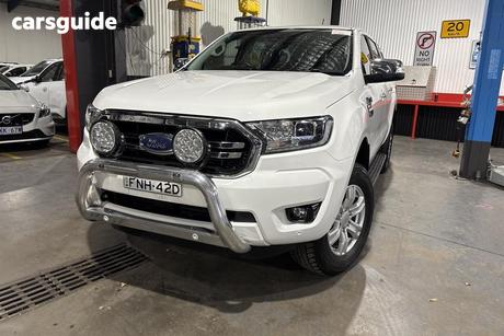 White 2020 Ford Ranger Double Cab Pick Up Xlt 2.0 (4X4)