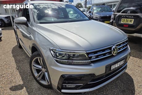 Silver 2019 Volkswagen Tiguan Wagon 132 Tsi R-Line Edition