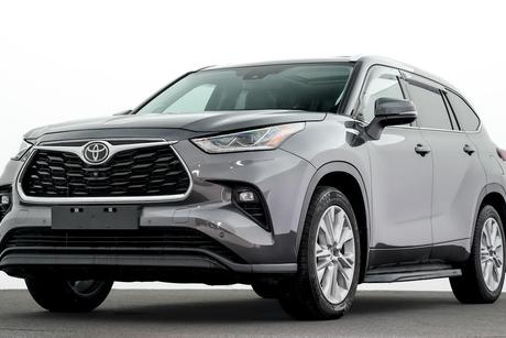 Grey 2021 Toyota Kluger Wagon Grande Awd