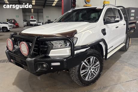 White 2021 Ford Ranger Double Cab Pick Up Wildtrak 2.0 (4X4)