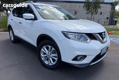 White 2014 Nissan X-Trail Wagon St-L (Fwd)