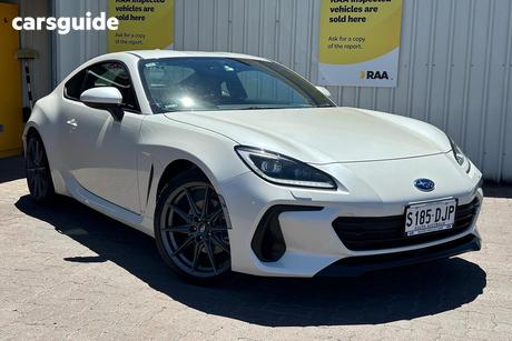White 2022 Subaru BRZ Coupe S