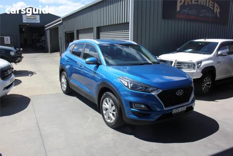 Blue 2019 Hyundai Tucson Wagon Active X (Fwd)