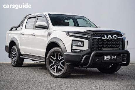 White 2024 JAC T9 UTE Dual Cab Pick-up Oasis (4X4)