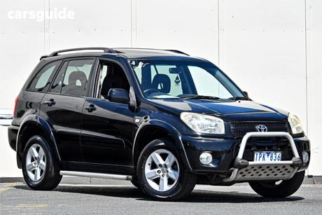 Black 2005 Toyota RAV4 Wagon Cruiser (4X4)