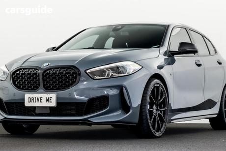 Grey 2021 BMW M135I Hatchback Xdrive