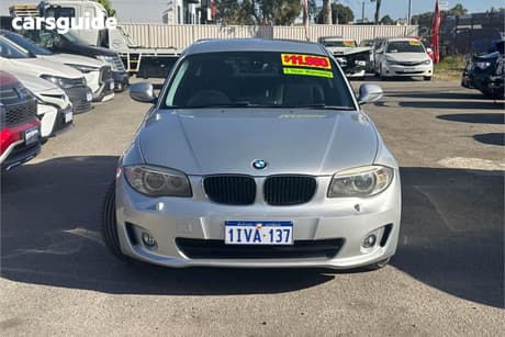 Silver 2011 BMW 1 Coupe 120I R