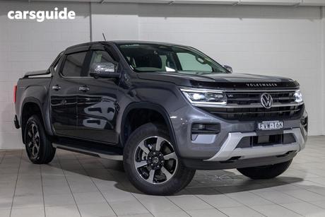 Grey 2025 Volkswagen Amarok Dual Cab Utility Style Tdi600 4Motion