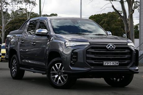Grey 2022 LDV T60 Double Cab Utility Max Luxe (4X4)
