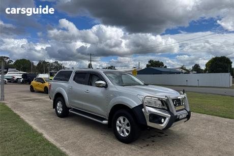 Silver 2015 Nissan Navara Dual Cab Utility St (4X4)