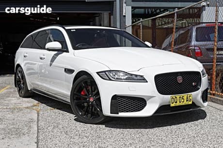 White 2018 Jaguar XF Wagon Sportbrake 30D (221Kw) S
