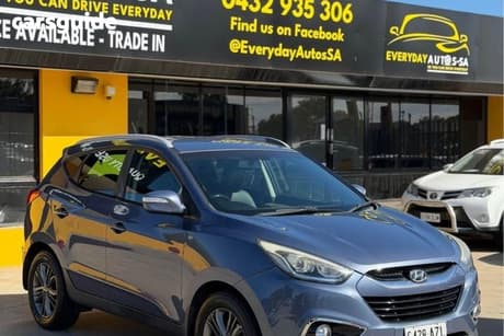 Blue 2013 Hyundai IX35 Wagon Se (Fwd)