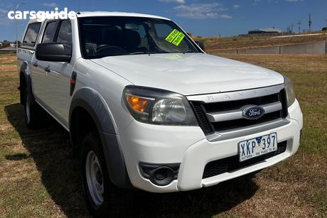 White 2010 Ford Ranger Dual Cab Pick-up Xl (4X2)