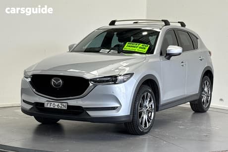 Silver 2020 Mazda CX-5 Wagon Akera Turbo (Awd)