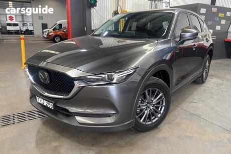 Grey 2021 Mazda CX-5 Wagon Touring (Awd)