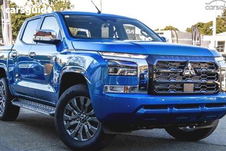 Blue 2025 Mitsubishi Triton Double Cab Chassis Gls (4X4)