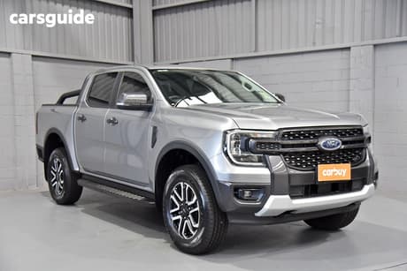 Silver 2024 Ford Ranger Double Cab Pick Up Sport 3.0 (4X4)