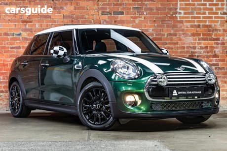 Green 2015 Mini Hatch Hatch COOPER F
