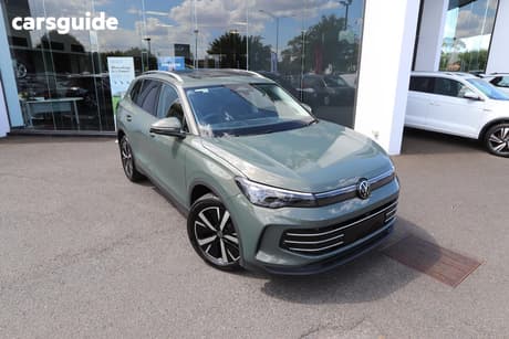 Green 2025 Volkswagen Tiguan Wagon 110Tsi Elegance