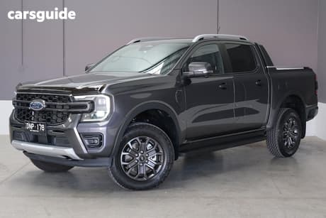 Grey 2025 Ford Ranger Double Cab Pick Up Wildtrak 3.0 (4X4)