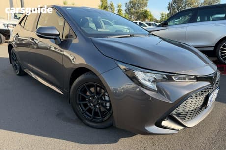 Grey 2021 Toyota Corolla Hatchback Ascent Sport + Tr Kit