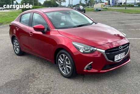 Red 2019 Mazda 2 Sedan Gt (5Yr)
