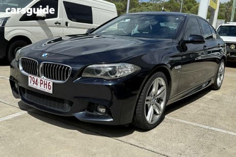 Black 2016 BMW 520D Sedan Luxury Line