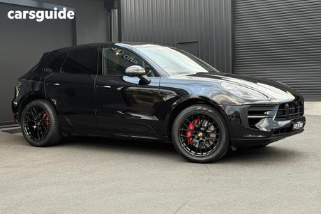 Black 2020 Porsche Macan Wagon Gts