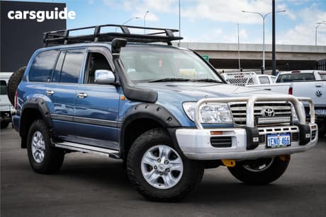Blue 2005 Toyota Landcruiser Wagon Gxl (4X4)