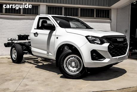 White 2025 Isuzu D-MAX Cab Chassis Sx (4X2) High-Ride