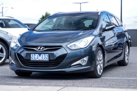 Grey 2012 Hyundai I40 Wagon Premium