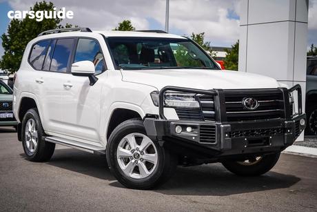 White 2024 Toyota Landcruiser Wagon Lc300 Gxl (4X4)