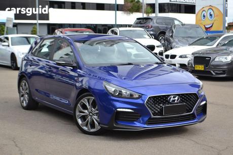 Blue 2019 Hyundai I30 Hatchback N Line