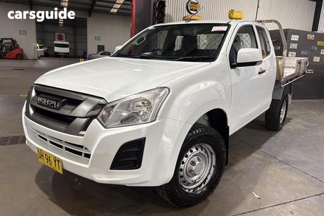 White 2018 Isuzu D-MAX Cab Chassis Sx (4X2)