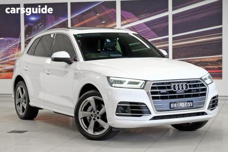 White 2018 Audi Q5 Wagon 50 Tdi Quattro Sport