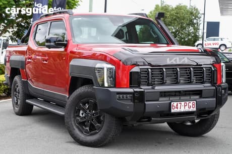 Red 2025 Kia Tasman Double Cab Pick Up X-Pro (4X4) (0.9T) Bdy Fender