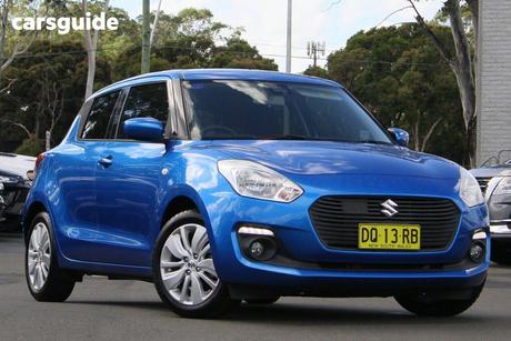 Blue 2017 Suzuki Swift Hatchback Gl Navigator