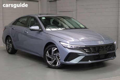 Blue 2025 Hyundai I30 Sedan Premium